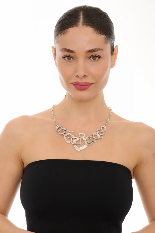 Kiraz Silver Plated Necklace