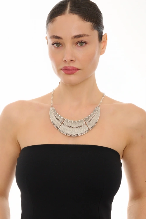 Kiraz Silver Plated Necklace