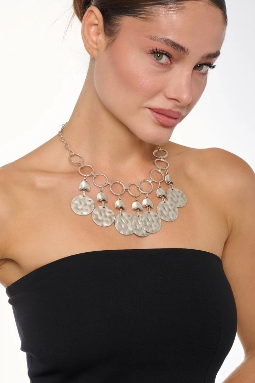 Kiraz Silver Plated Necklace