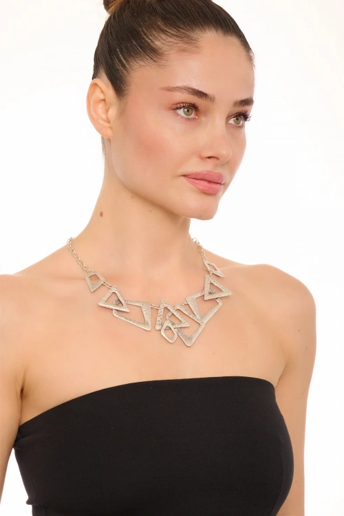 Kiraz Silver Plated Necklace