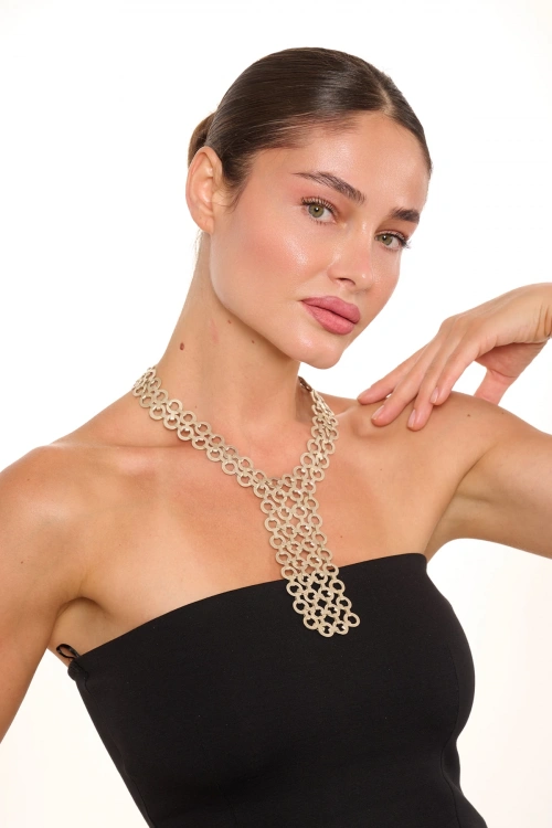 Kiraz Silver Plated Necklace