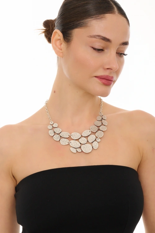 Kiraz Silver Plated Necklace