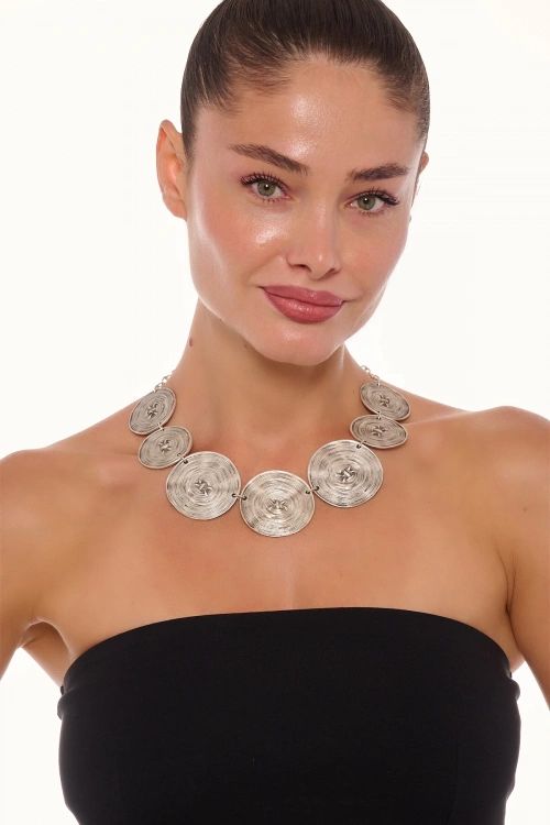 Kiraz Silver Plated Necklace