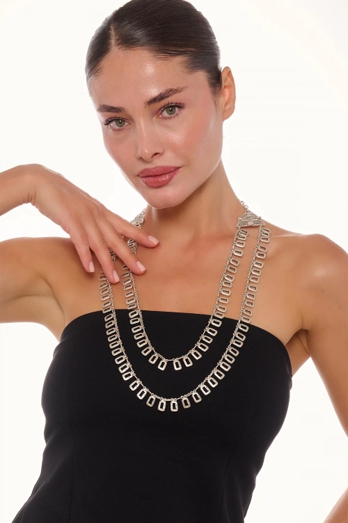 Kiraz Silver Plated Necklace