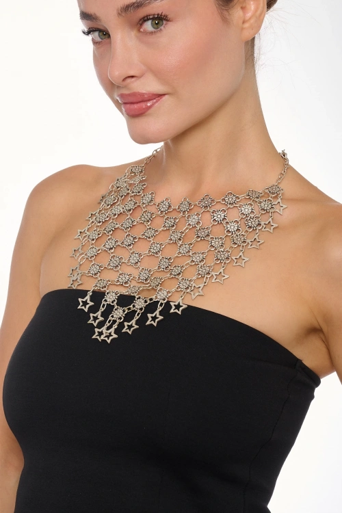 Kiraz Silver Plated Necklace