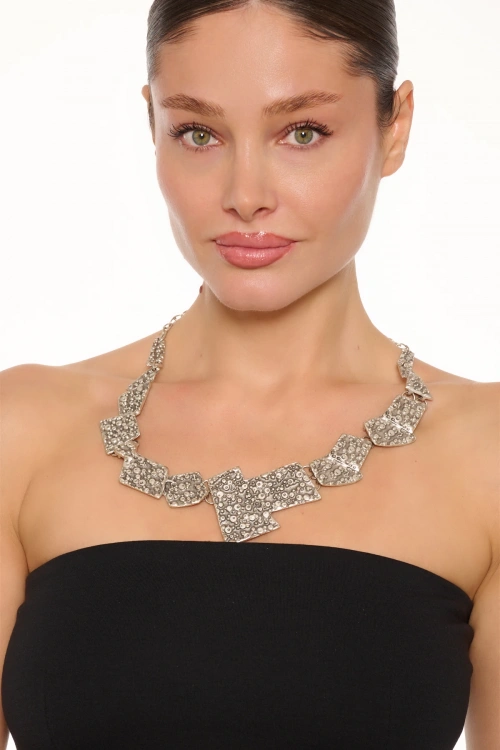 Kiraz Silver Plated Necklace