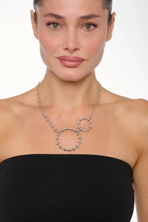 Kiraz Silver Plated Necklace