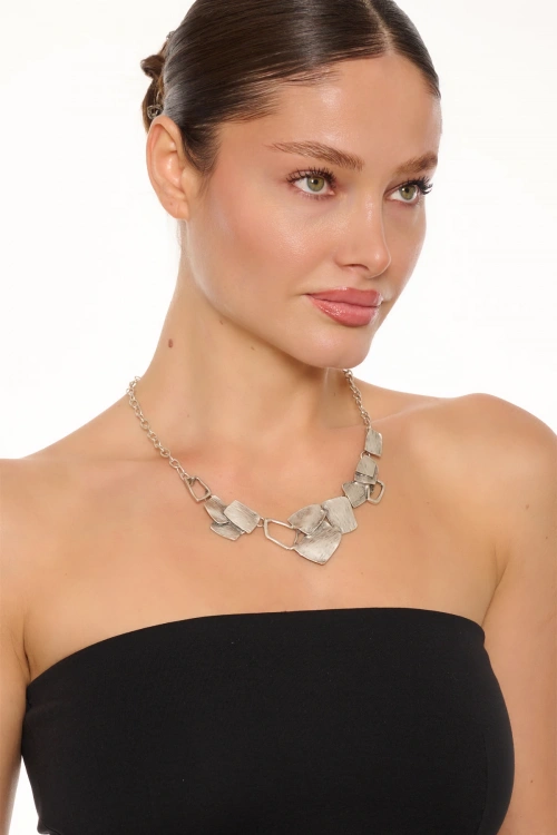 Kiraz Silver Plated Necklace