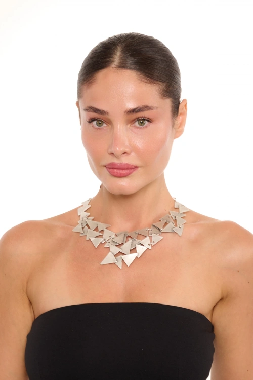 Kiraz Silver Plated Necklace