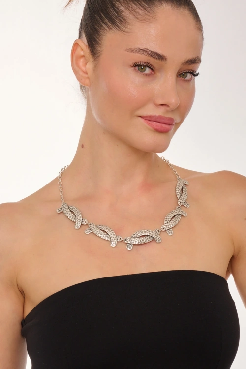 Kiraz Silver Plated Necklace