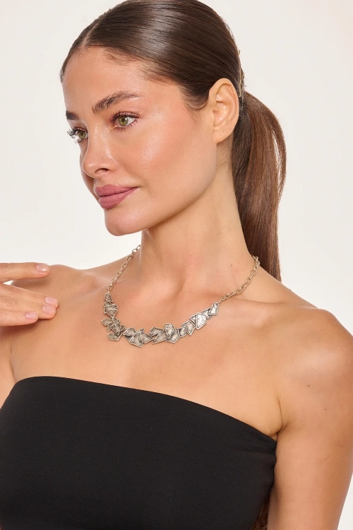 Kiraz Silver Plated Necklace