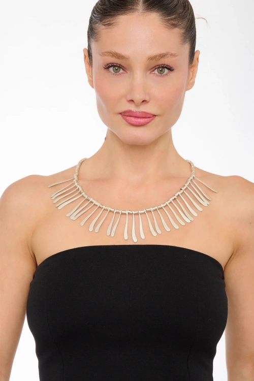 Kiraz Silver Plated Necklace