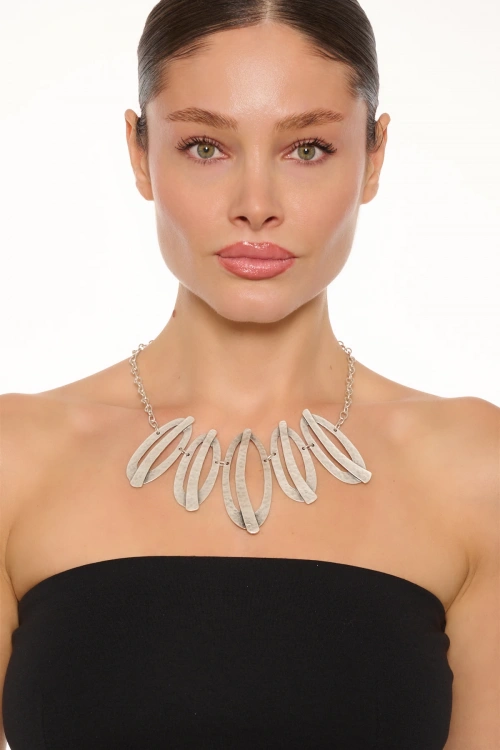 Kiraz Silver Plated Necklace