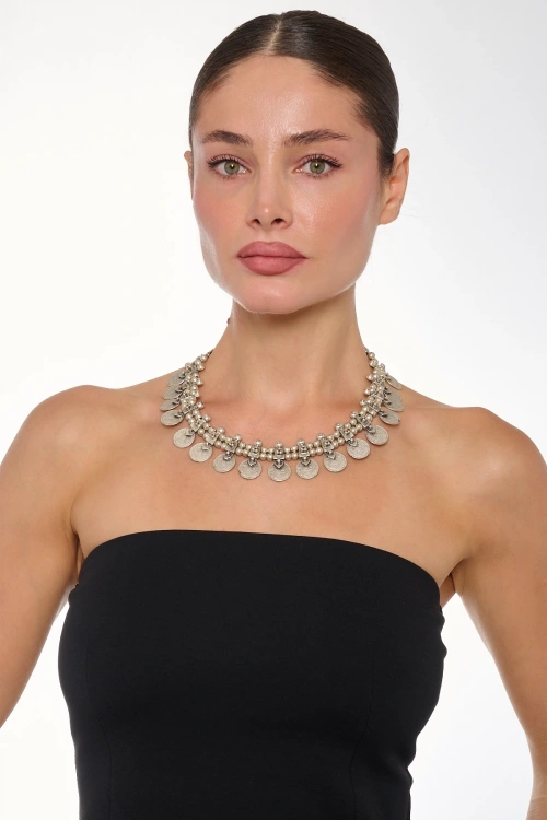 Kiraz Silver Plated Necklace