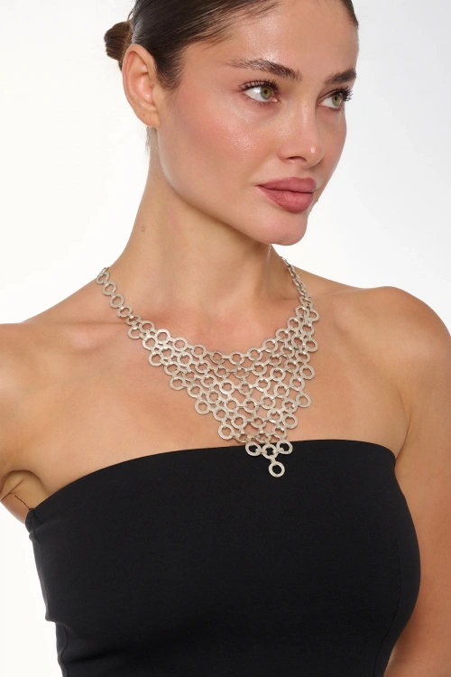 Kiraz Silver Plated Necklace