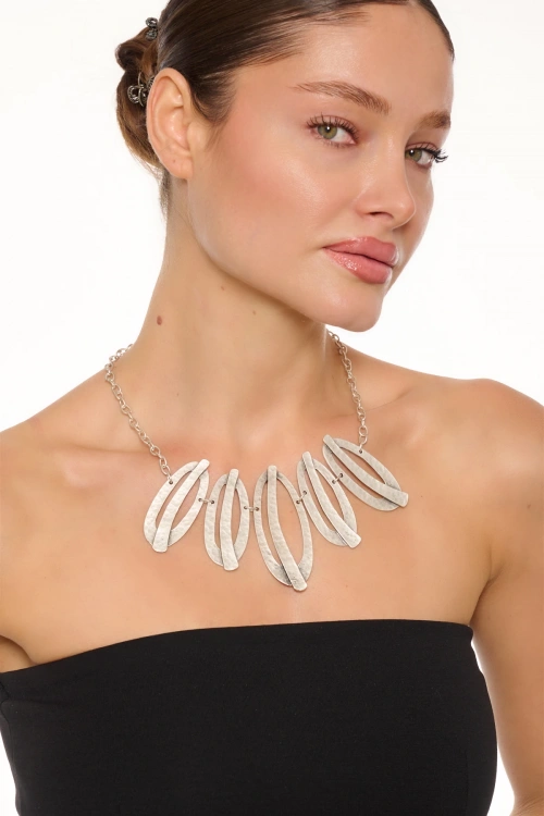 Kiraz Silver Plated Necklace