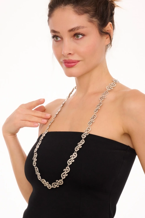 Kiraz Silver Plated Necklace