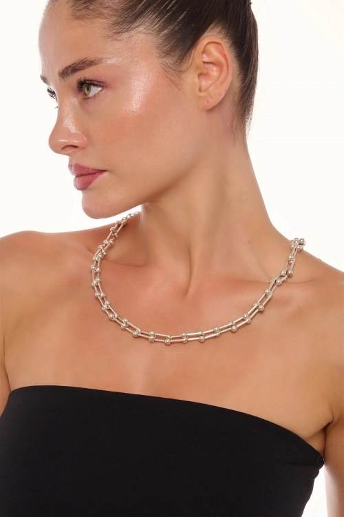 Kiraz Silver Plated Necklace