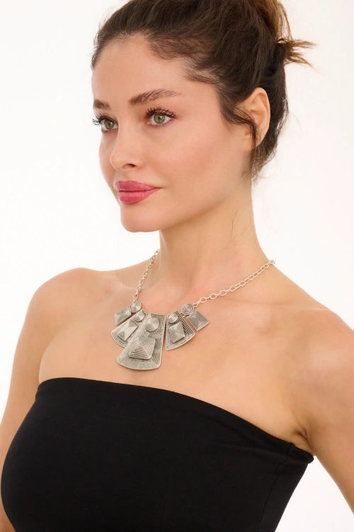 Kiraz Silver Plated Necklace