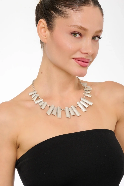 Kiraz Silver Plated Necklace