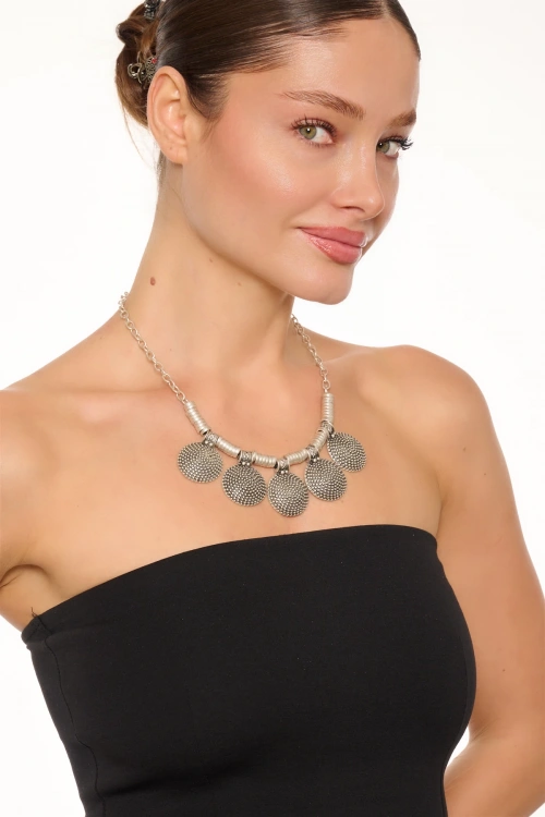 Kiraz Silver Plated Necklace