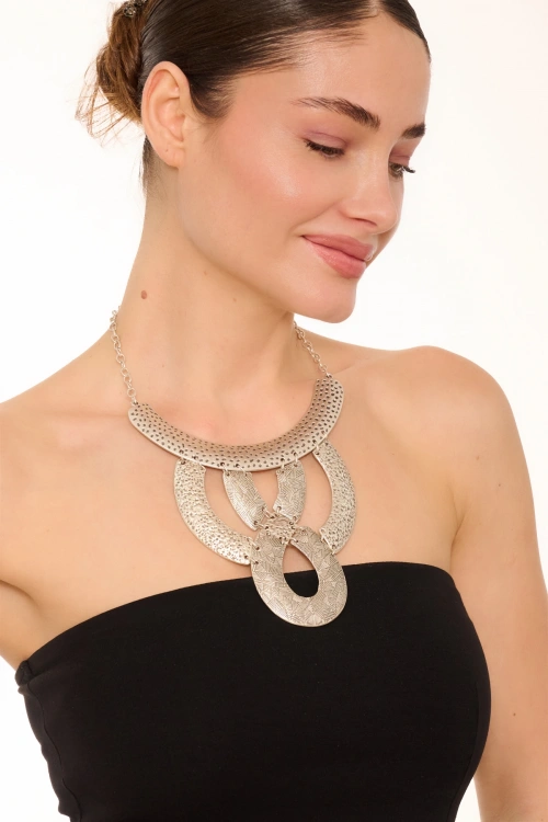 Kiraz Silver Plated Necklace