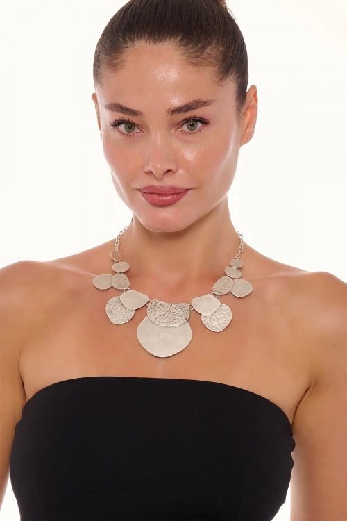 Kiraz Silver Plated Necklace