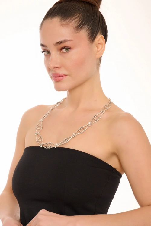 Kiraz Silver Plated Necklace