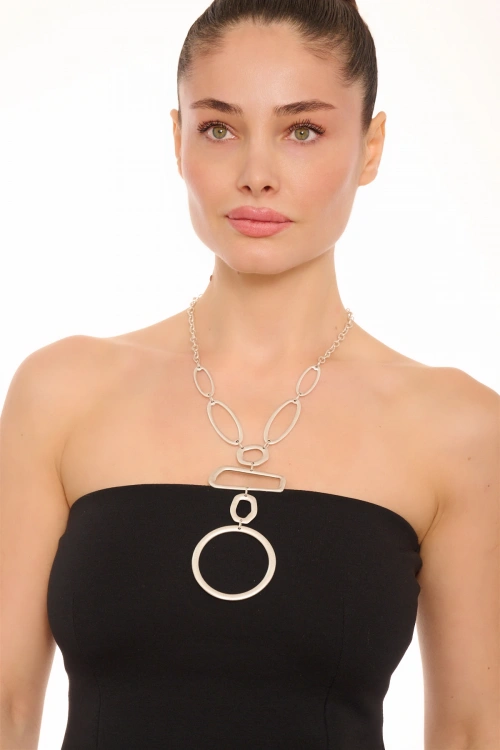 Kiraz Silver Plated Necklace