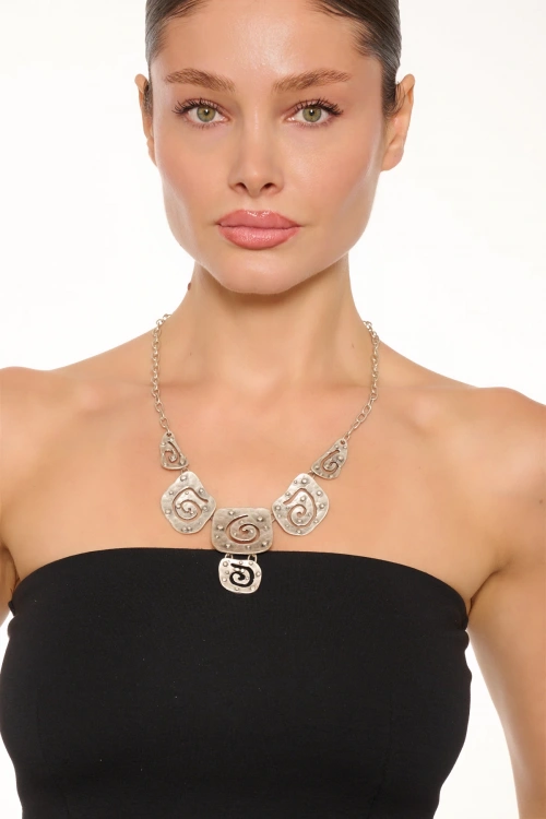 Kiraz Silver Plated Necklace