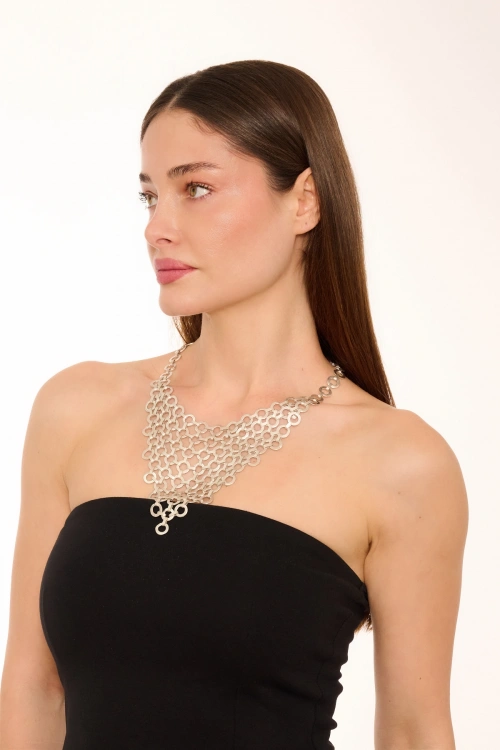 Kiraz Silver Plated Necklace