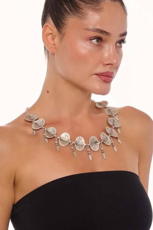 Kiraz Silver Plated Necklace