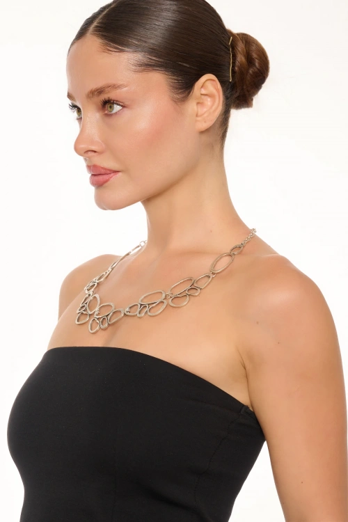 Kiraz Silver Plated Necklace