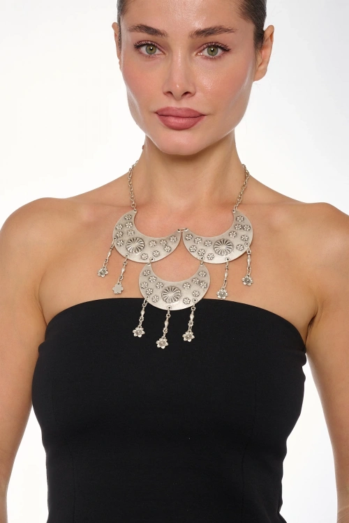 Kiraz Silver Plated Necklace