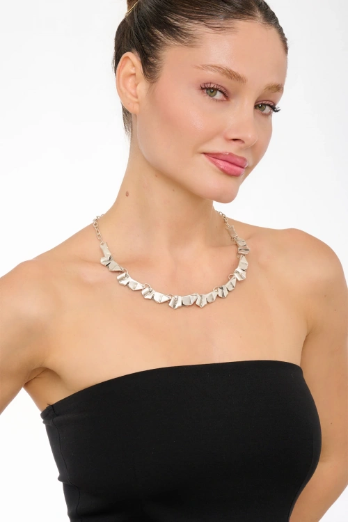 Kiraz Silver Plated Necklace