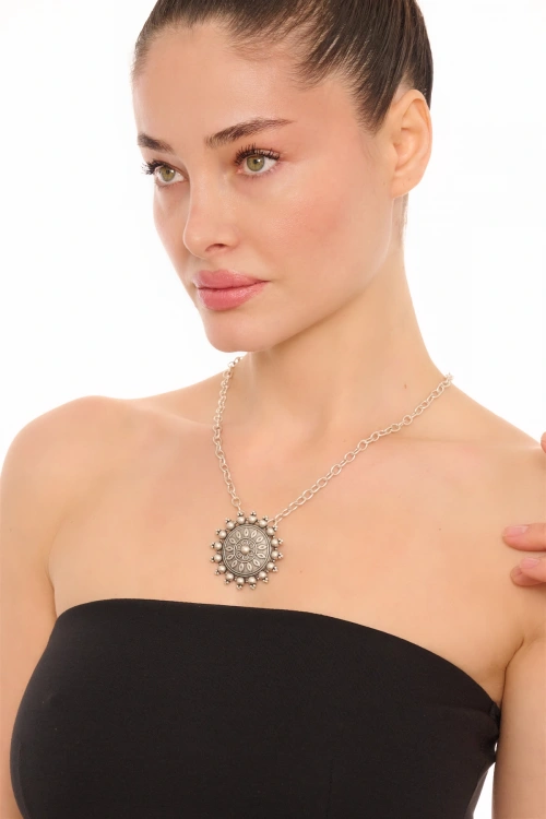 Kiraz Silver Plated Necklace