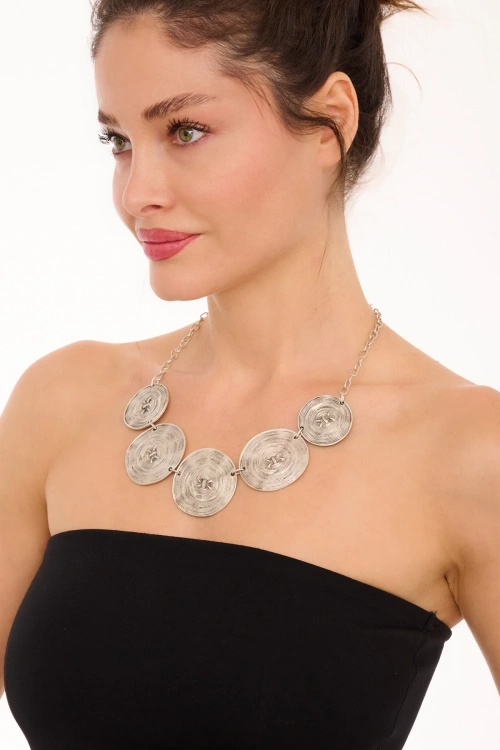 Kiraz Silver Plated Necklace