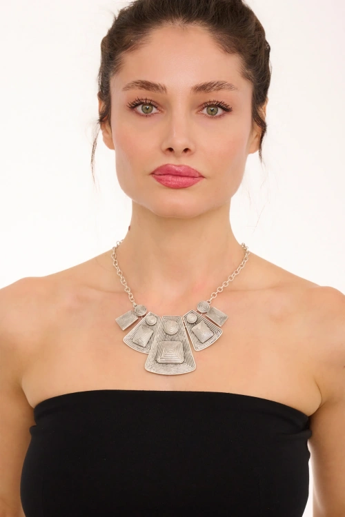 Kiraz Silver Plated Necklace