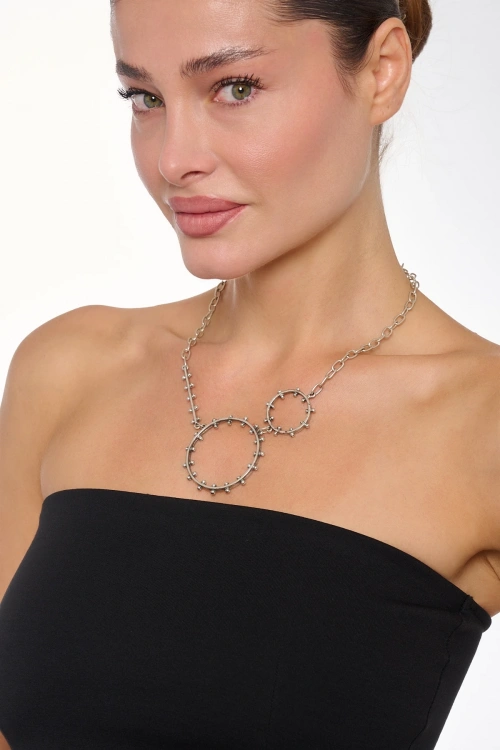 Kiraz Silver Plated Necklace