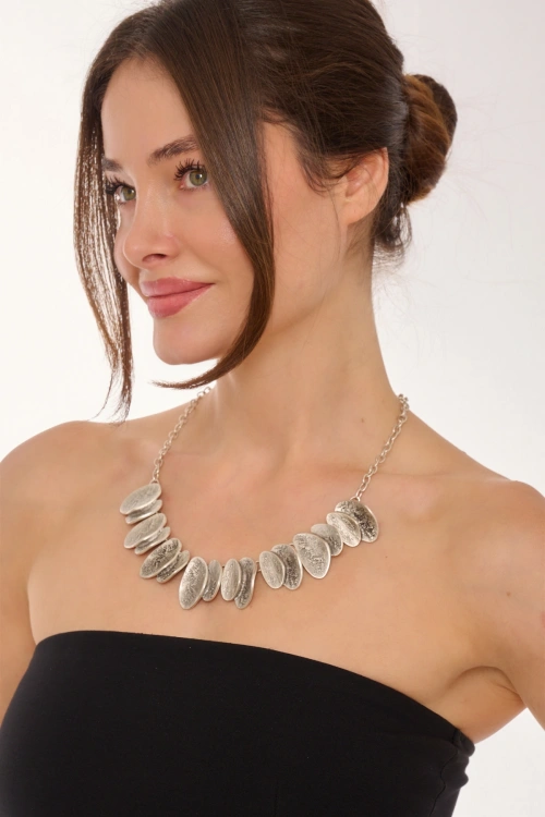 Kiraz Silver Plated Necklace