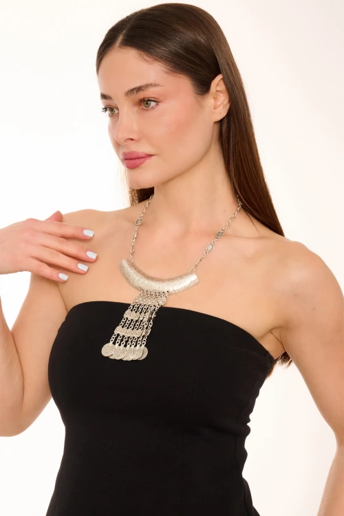 Kiraz Silver Plated Necklace