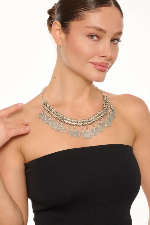 Kiraz Silver Plated Necklace