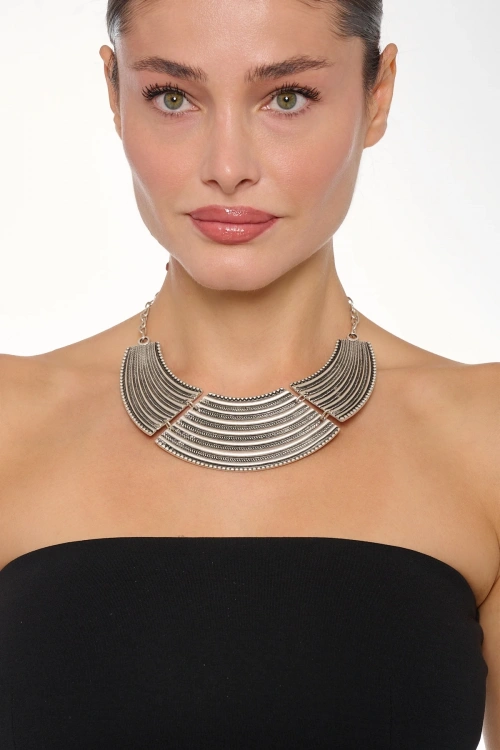 Kiraz Silver Plated Necklace