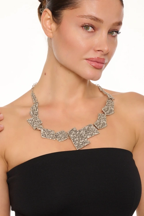 Kiraz Silver Plated Necklace