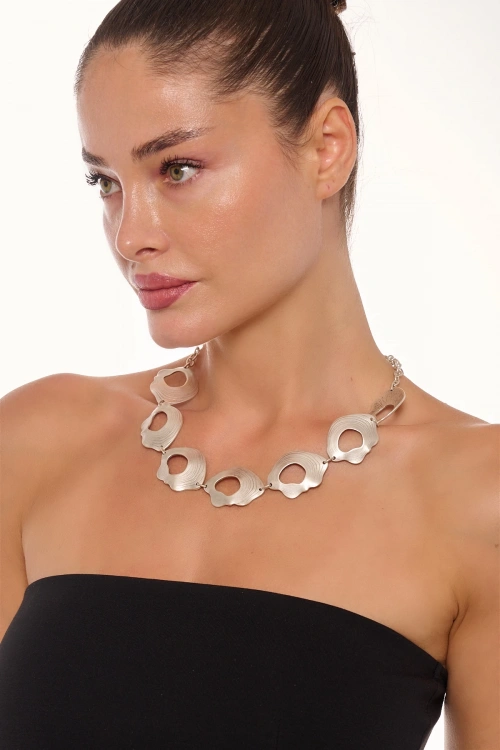 Kiraz Silver Plated Necklace