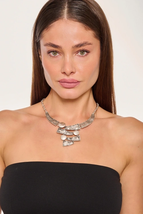 Kiraz Silver Plated Necklace