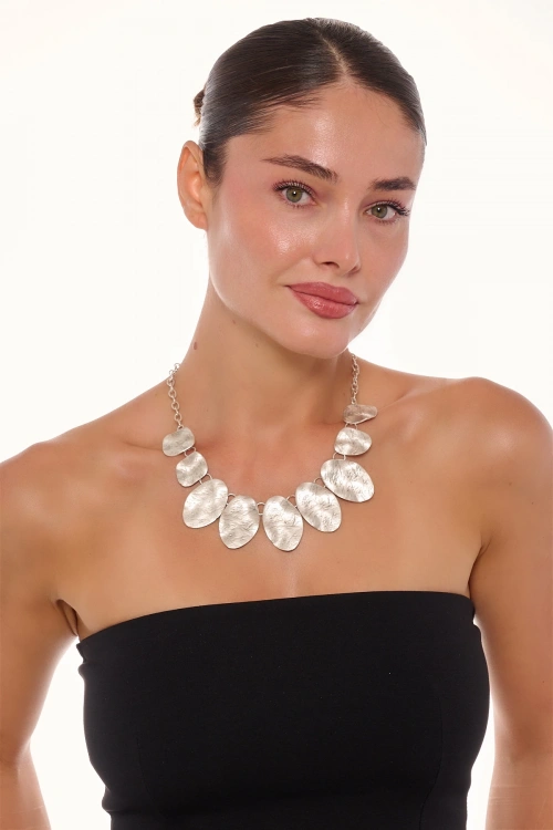 Kiraz Silver Plated Necklace