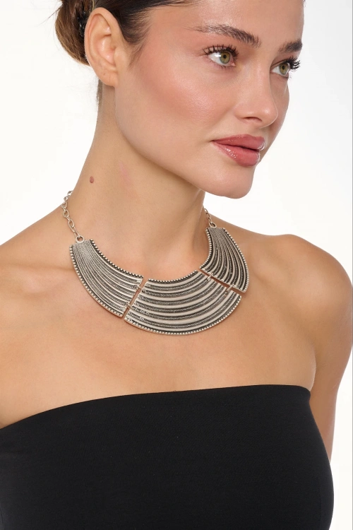 Kiraz Silver Plated Necklace