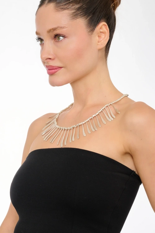 Kiraz Silver Plated Necklace