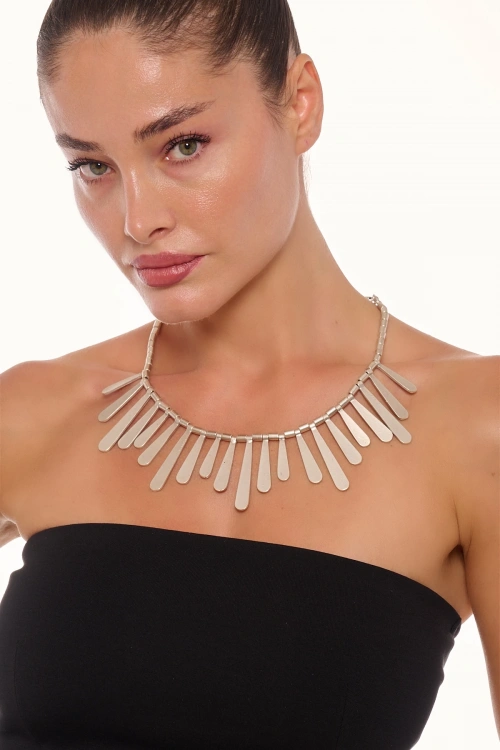 Kiraz Silver Plated Necklace